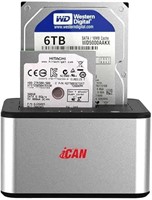 iCAN USB3.0 to SATA Dual HDD/SSD Docking station (