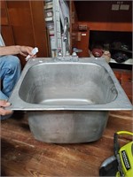 Commercial Deep Well Stainless Drop In Sink