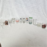 12 Assorted Shot Glasses