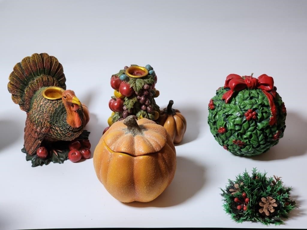 Turkey Candle Holders +++