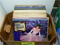 BOX OF RECORD ALBUMS