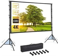 Portable Projector Screen With Stand