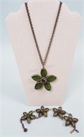 Kate Spade Statement Necklace & Bracelet Set