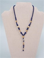 Oscar De La Renta Lapis Lazuli Necklace