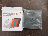Portable USB 3.0 Interface Drive -New