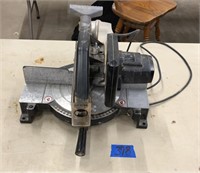 10 inch Black & Decker miter saw, 2 hp, miters up