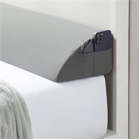 Nestl Bed Wedge Pillow for Headboard, Bed Gap