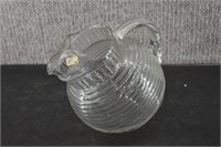 Anchor Hocking Manhattan Clear Glass Pitcher