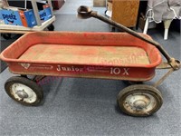 Vintage "AMF Junior 10x" metal wagon