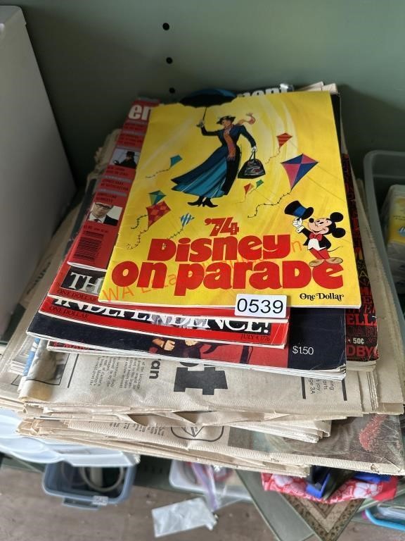 Vintage Newspapers and magazines (Connex 1)