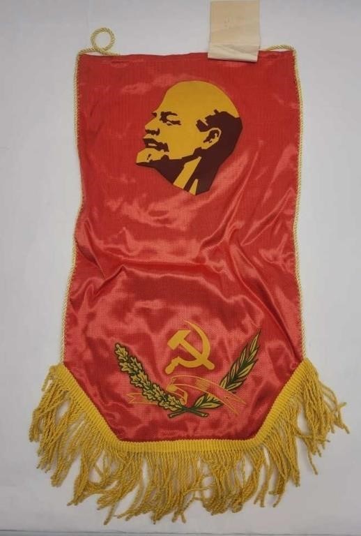 Soviet Lenin Pennant