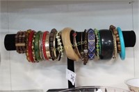 COSTUME JEWELRY BRACELETS - DISPLAY NOT INCLUDED