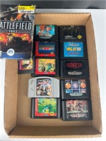 Vintage video games Sega Battlefield CPU