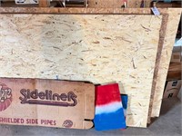 Sheets of Particle Board