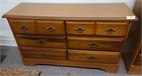 6 Drawer dresser, 51" long