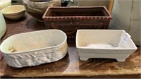 Vintage ceramic pots- variety ** some cracking