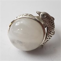 $500 Silver Moonstone Ring