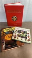 Firefighters Cookbook & Gardening Coffee Table