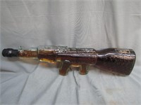 Vintage Glass AK-47 Liquor Decanter