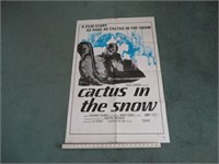 CACTUS IN THE SNOW MOVIE POSTER