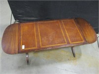 Drop Leaf Coffee Table & Pair of Side Tables