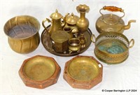 Vintage Collection of Brass Items