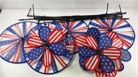 4Th of July Decor, Yard Wind Whirlies