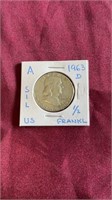 1963 Half Dollar