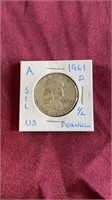 1961 Half Dollar
