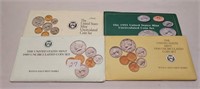 1989, ’90, ’92, ’93 Mint Sets