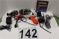 1 SNES Power Cord ~ 2 NES Controllers ~ Zapper ~