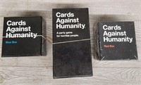 (3) Cards Against Humanity Game