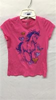 R4) YOUTH XL, 14, CHILDRENS PLACE, PINK HORSE