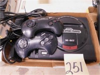 Sega Genesis 16-Bit w/ (2) Controllers