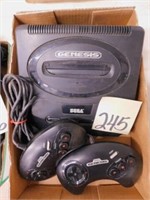Sega Genesis w/ (2) Controllers