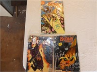 Group of 3 "Batman" Comics