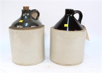 2- 13" stoneware jugs