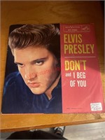 Elvis Vinyl Record  (living room)