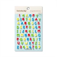 (5) Favorite Day Alphabet Icing Decorations, 25g