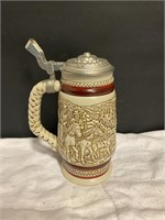 Handcrafted in Brazil Avon ceramic stein