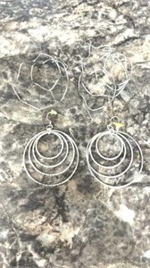 2 sets of Sterling earrings