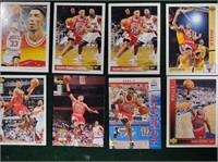 (8) 1991-94 Upper Deck Scottie Pippen Basketball C