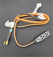 3 Outlet 6 Foot Extension Cord