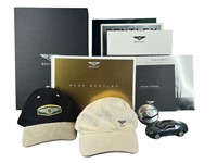 A Collection Of Bentley Memorabilia.Hats, Gas