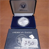 AMERICAN EAGLE SILVER DOLLAR 2008