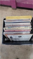 Crate or various records
