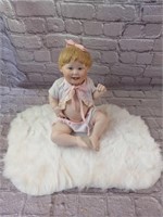 Ashton Drake Porcelain Baby Doll 4449ZC 1993 w/
