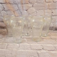 5 Coca-Cola Mugs