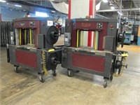 (2) Oval Stapping Inc Strapping Machines