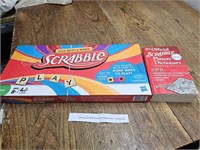 like new Scrabble Game w/ "power tiles"+Dictionary
